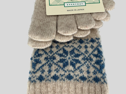 Merino Cashmere Snowflakes Zehensocken